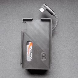 Front view without the Coldcard
