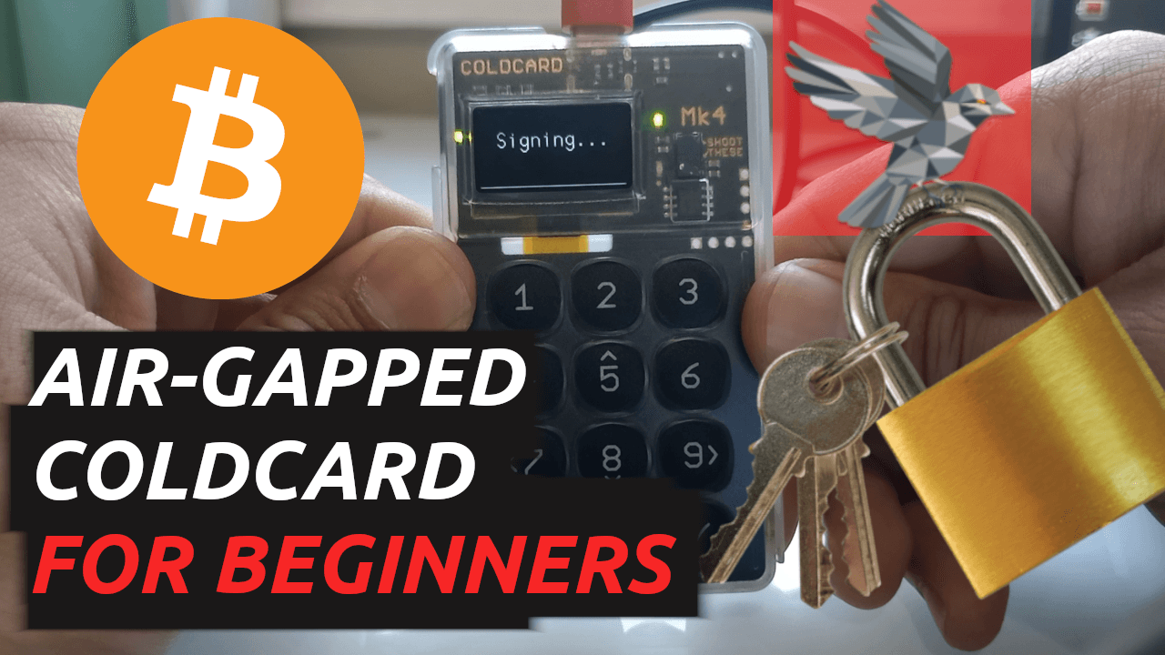Thumbnail for How to Use a Coldcard Air-Gapped Bitcoin Wallet